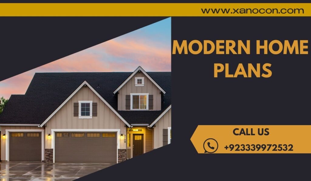 Modern home designs embrace minimalism, natural light, and seamless indoor-outdoor living for a contemporary lifestyle.